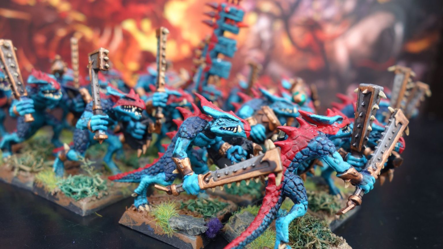 Seraphon Saurus Warriors