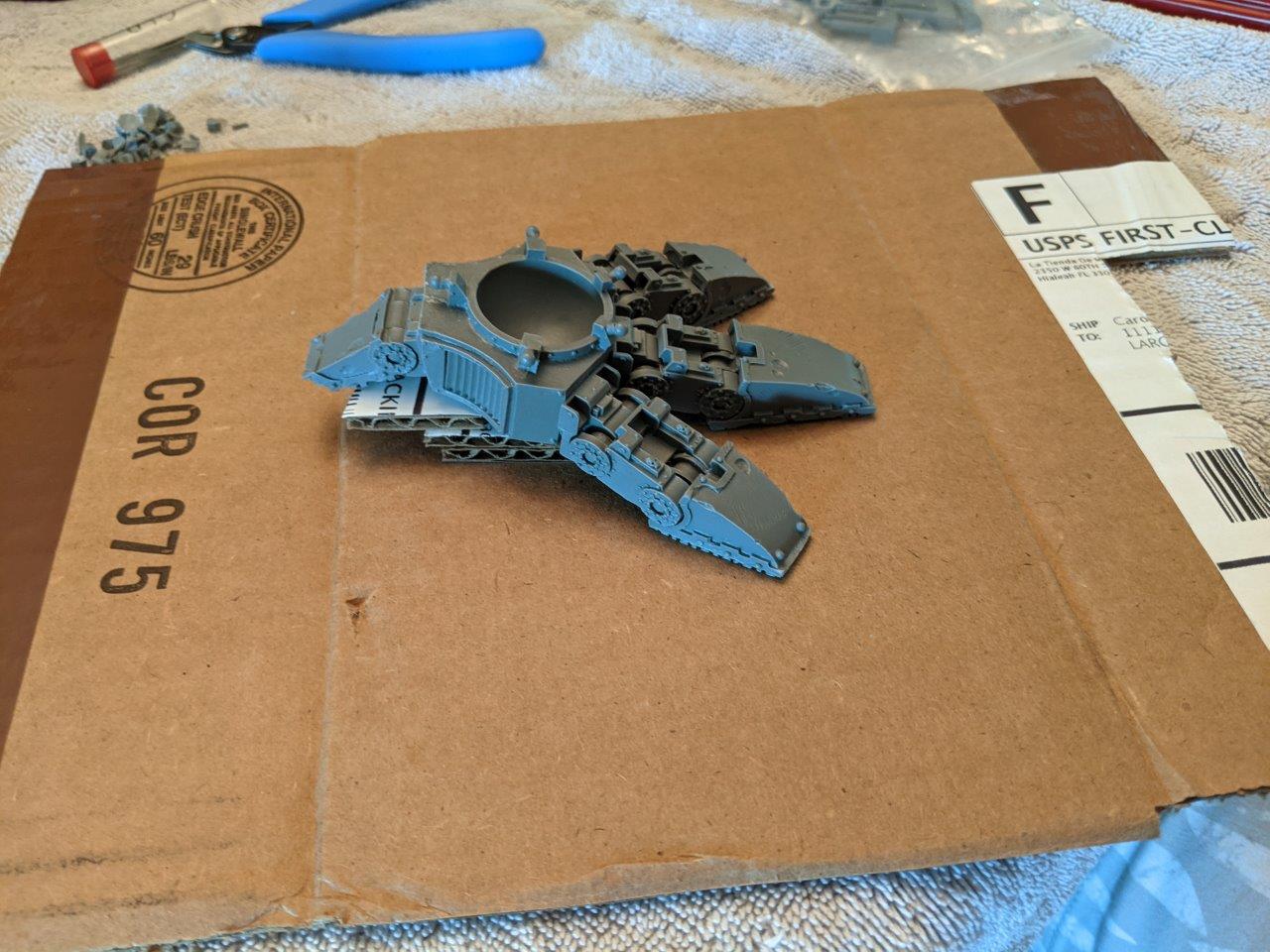 Build and Paint – Thousand Sons Chaos Warhound Titan